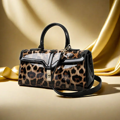 Fashionable Animal Print Tote Bag