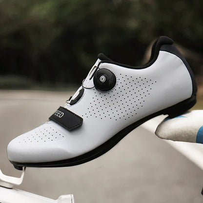 Comfortable Cycling Bike Shoes Clipless Breathable Road Sneakers