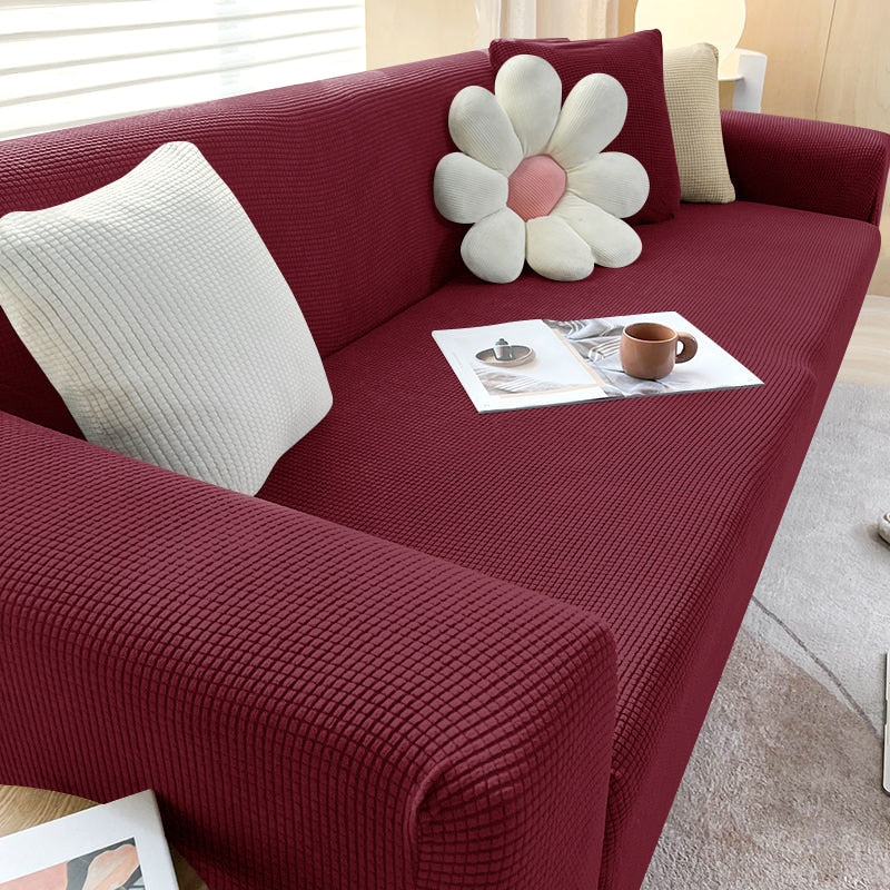 Stretch Sofa Slipcover Non-Slip Fabric Protector