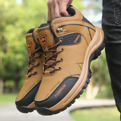 Waterproof Hiking Boots for Men Anti Slip Trail Shoes