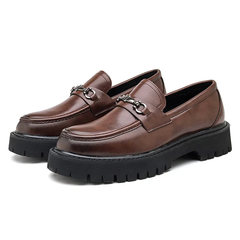 Men's Leather Dress Loafers