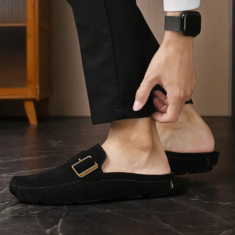 Luxurious Velvet Slip On Shoes