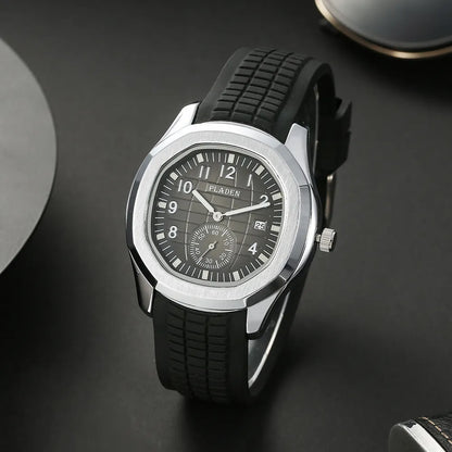 Premium Silver Metal Watch - VibreMode