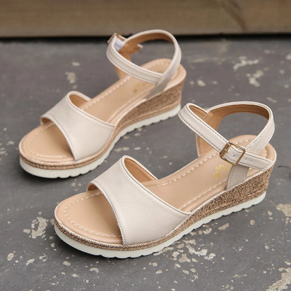 High Heel Wedge Sandals