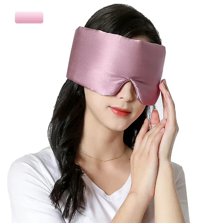 Sleep Mask Silk Soft Blackout Blindfold