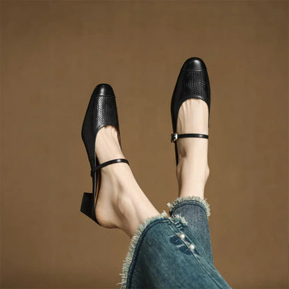 Milano Genuine Leather Mules