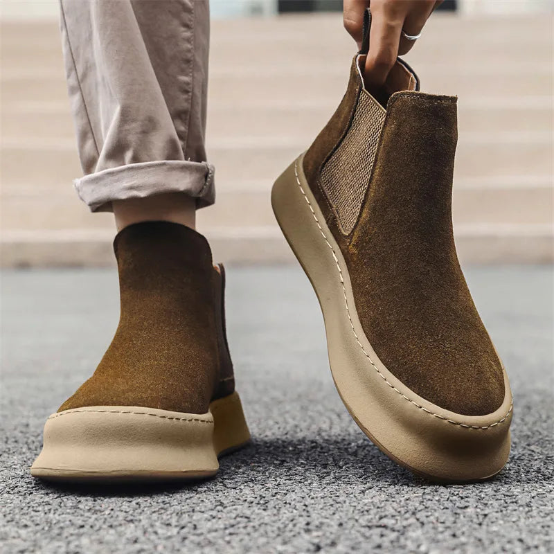 Marco Men's Suede Chelsea Boot