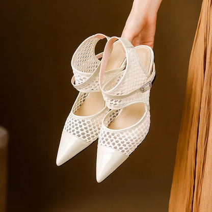Luxurious Soft Leather Mule Shoes