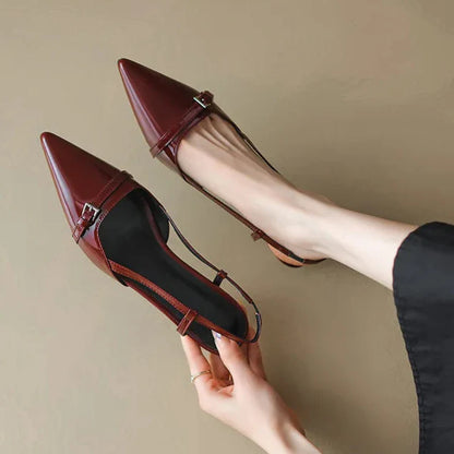 Low Heel Ankle Shoes