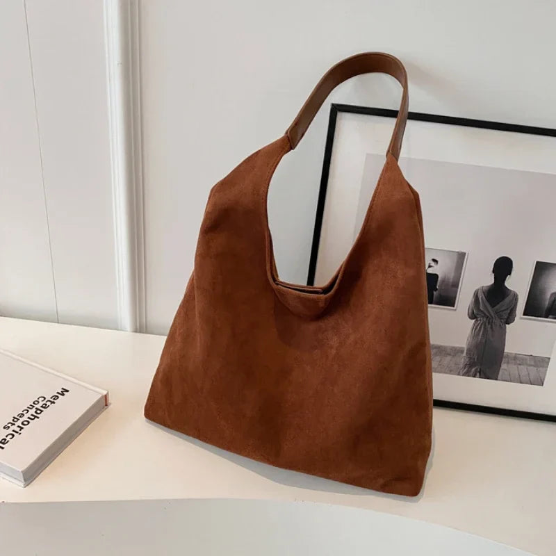 Lariette Suede Tote Bag - VibreMode
