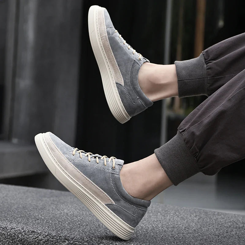 Military Green Suede Shoes