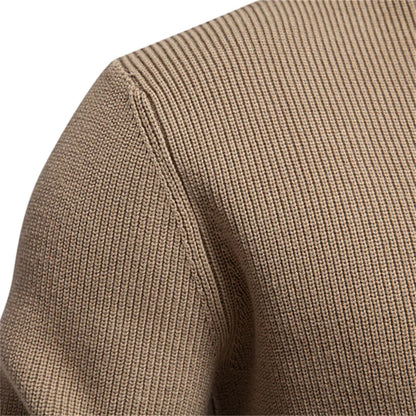 Classic Button Front Knit Sweater