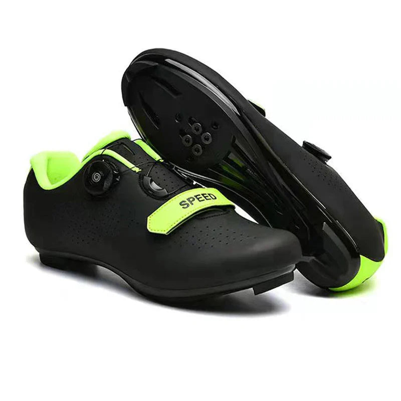 Comfortable Cycling Bike Shoes Clipless Breathable Road Sneakers
