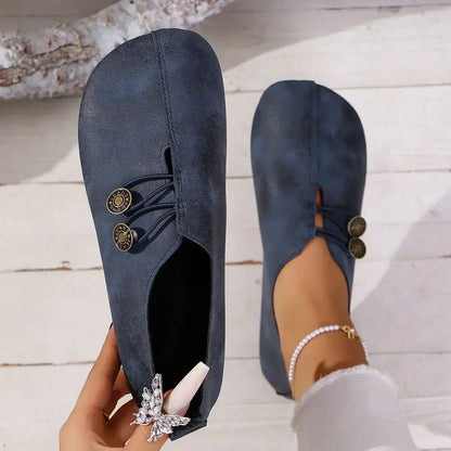 Comfortable Suede Ladies Slip On Shoes