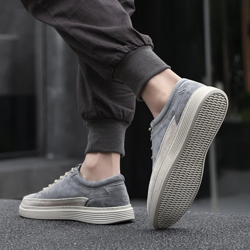 Military Green Suede Shoes