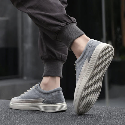 Military Green Suede Shoes