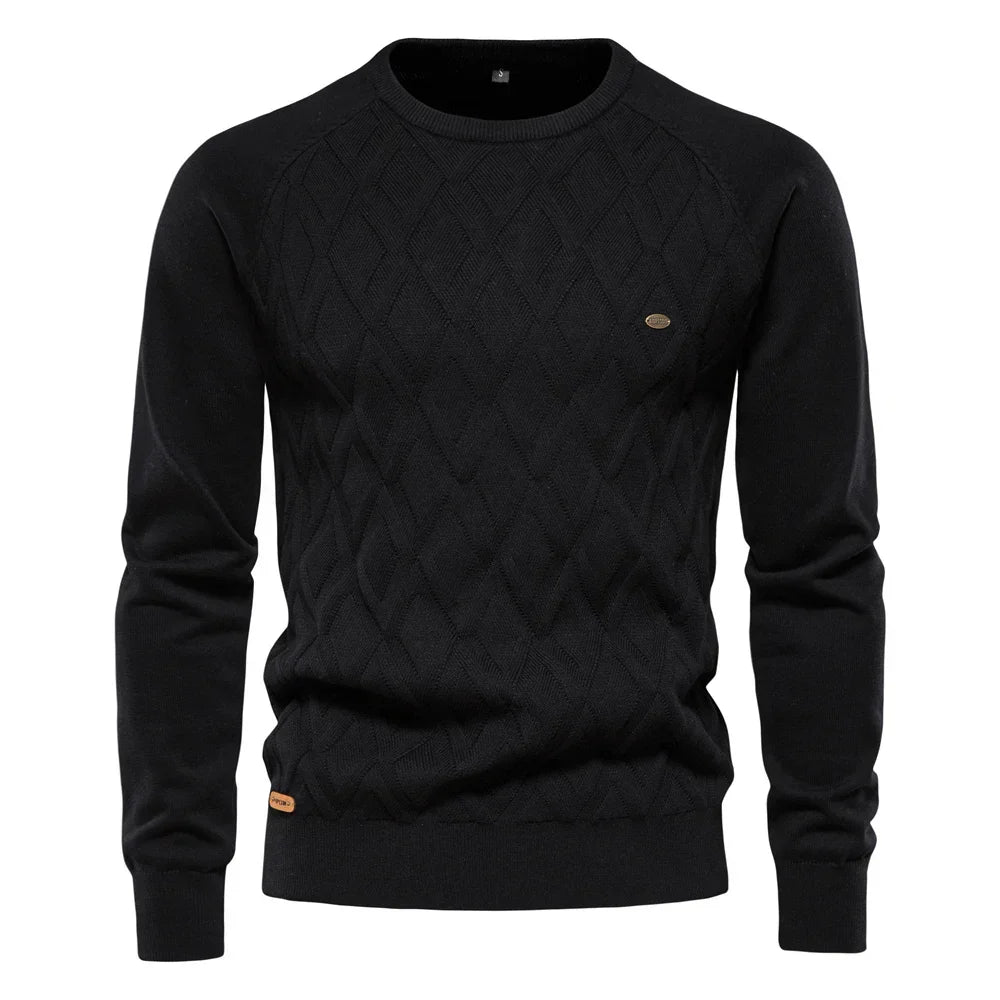 Classic Plaid Men's Sweater