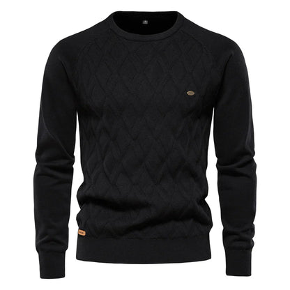 Classic Plaid Men's Sweater