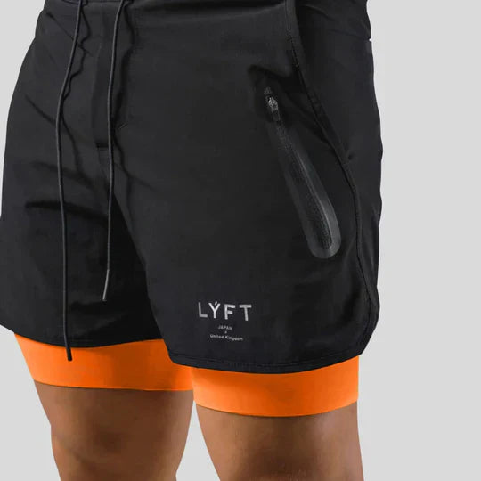 Men's 2-In-1 Sports Pants Versatile Performance