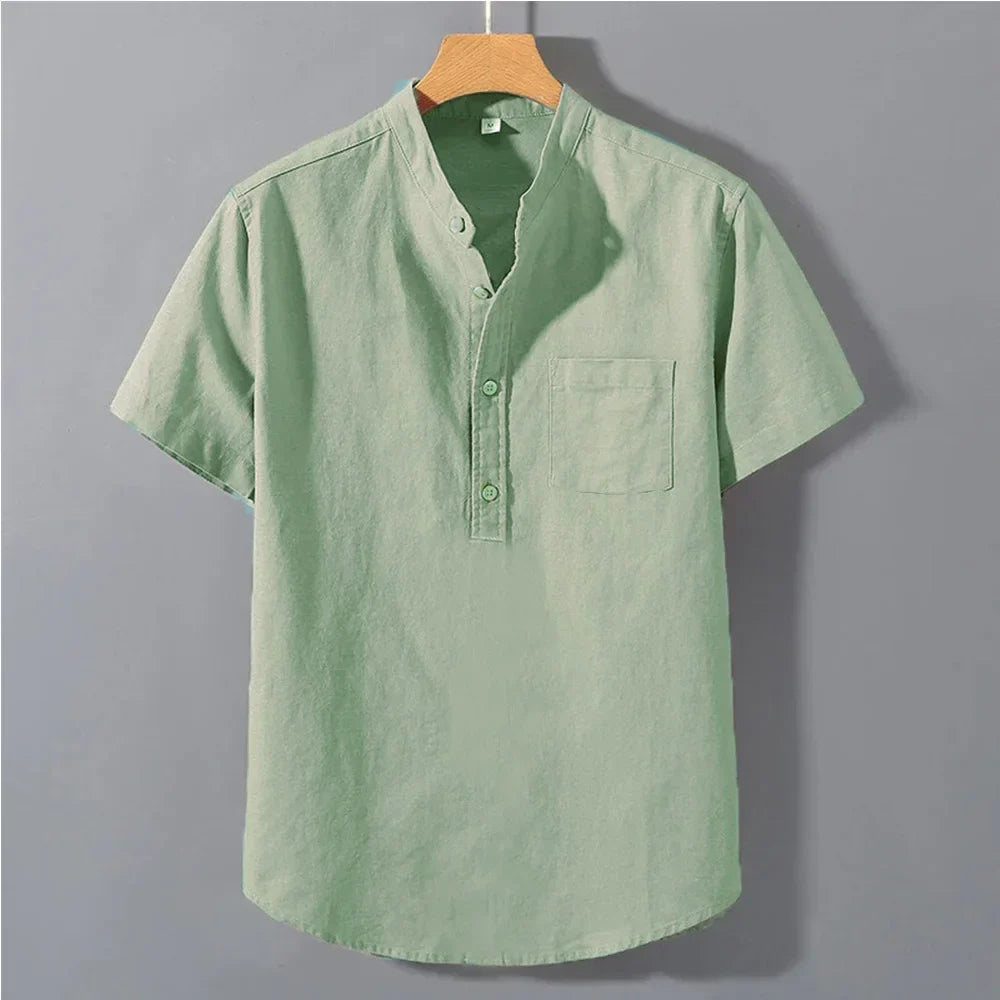 Breathable Casual Cotton Tee Shirt
