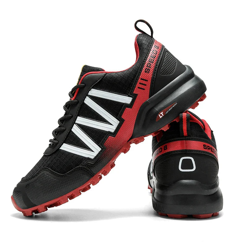 Comfortable Men's Bike Shoes Outdoor Cycling Sneakers