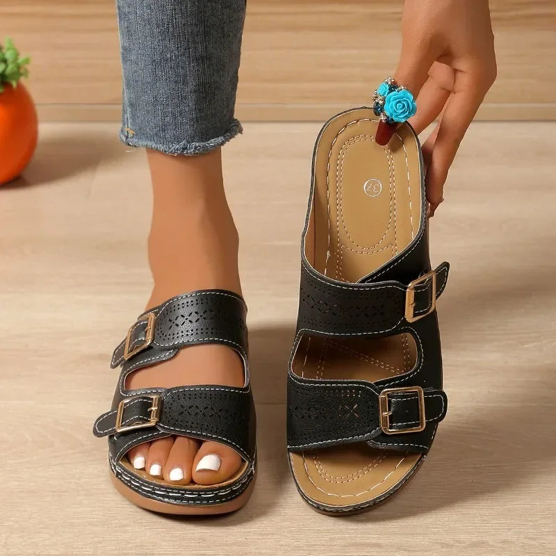 Comfortable Fit Slide Sandals