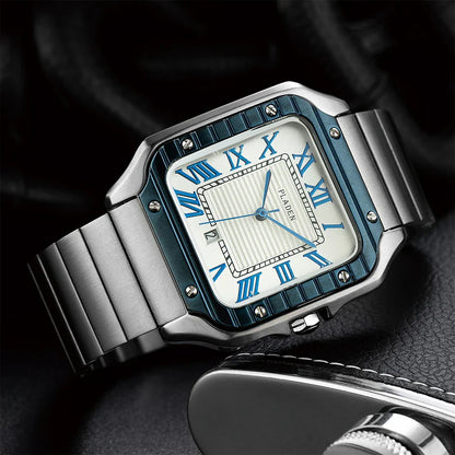 Elegant Leather Strap Watch