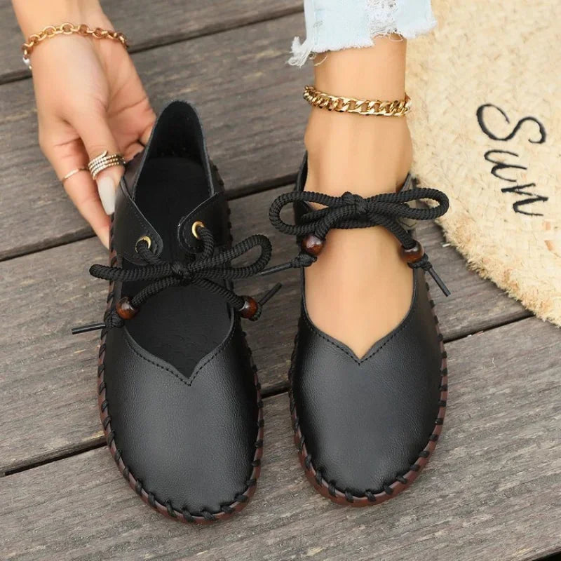 Comfortable Women's Lace-Up Sneakers
