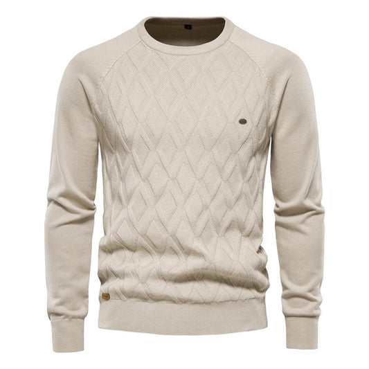 Classic Plaid Men's Sweater - VibreMode
