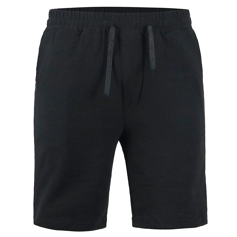 Casual Elastic Waist Daily Shorts