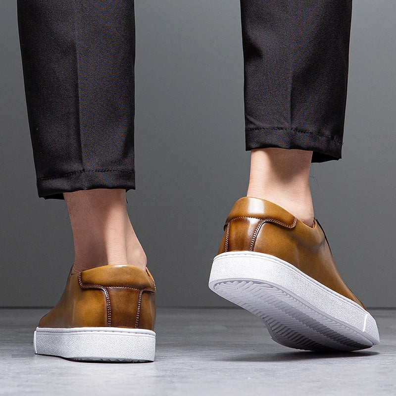 Authentic Real Leather Running Shoe