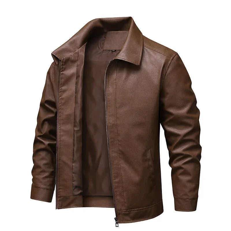 Brown Genuine Leather Jacket