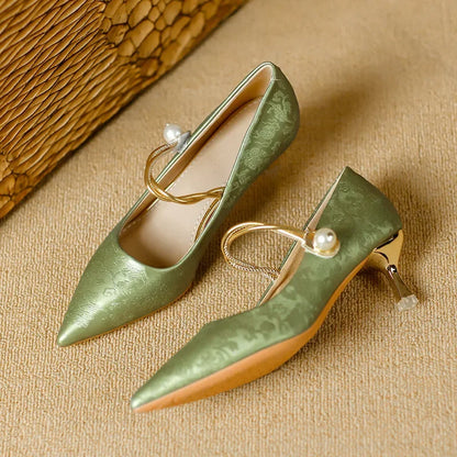 Low Heel Kitten Shoes
