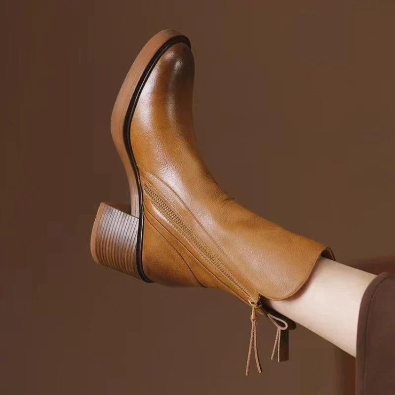 Women's Heeled Boots Structured Style