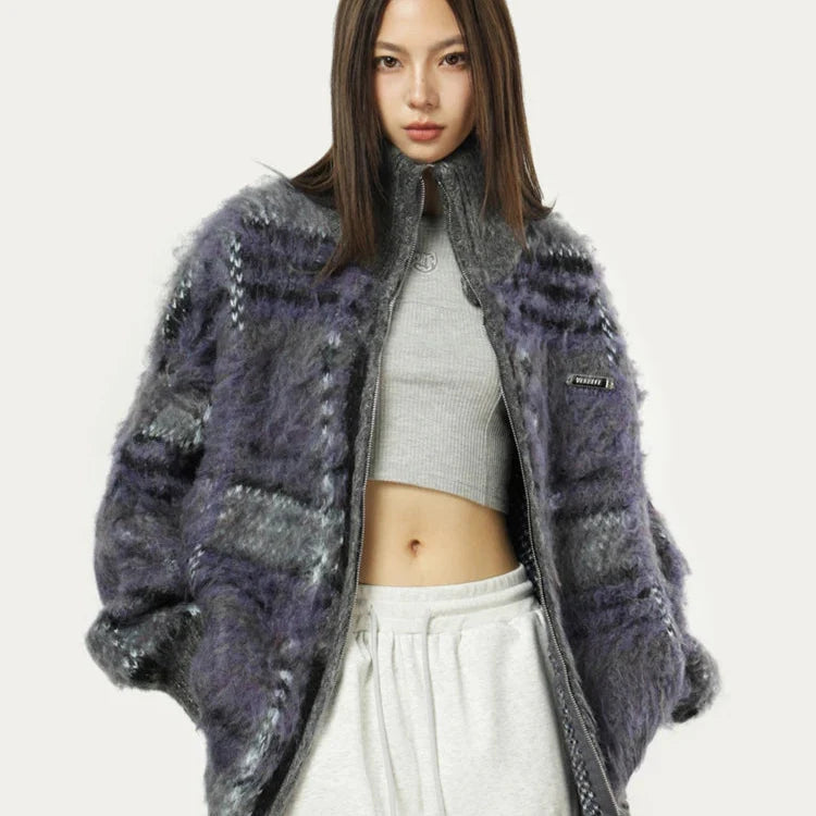 Comfy Large Knit Sweater - VibreMode