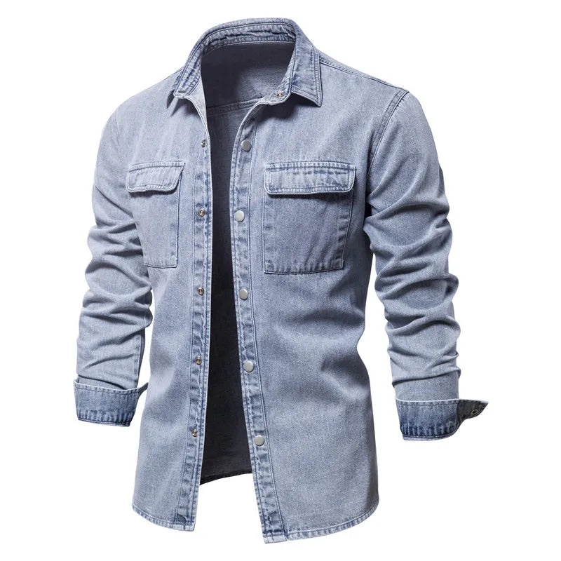 Casual Blue Jeans Shirt