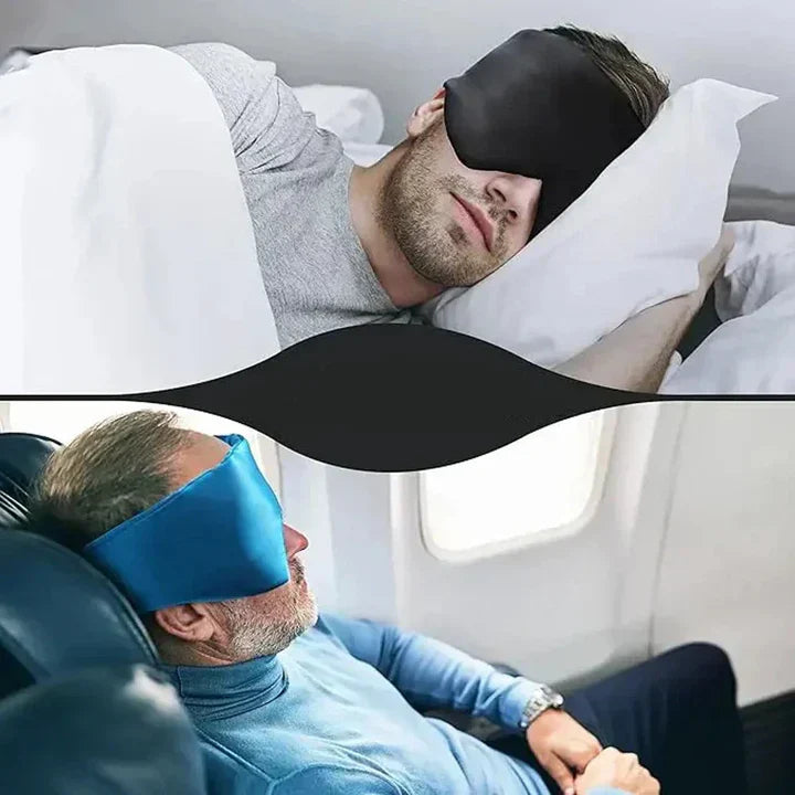 Sleep Mask Silk Soft Blackout Blindfold