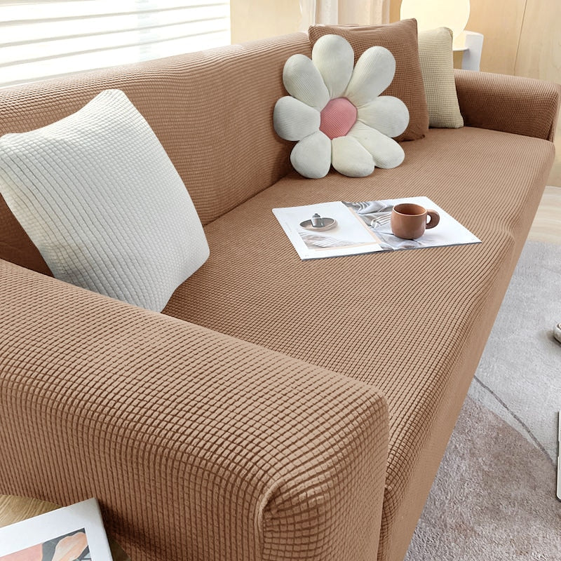 Stretch Sofa Slipcover Non-Slip Fabric Protector