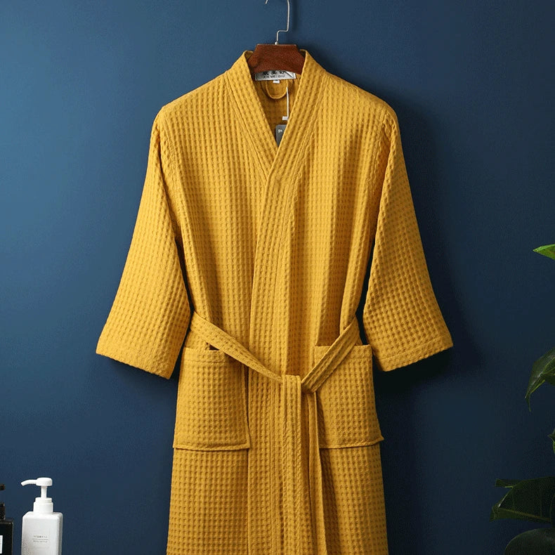 Ardela Women's Waffle Kimono Robe