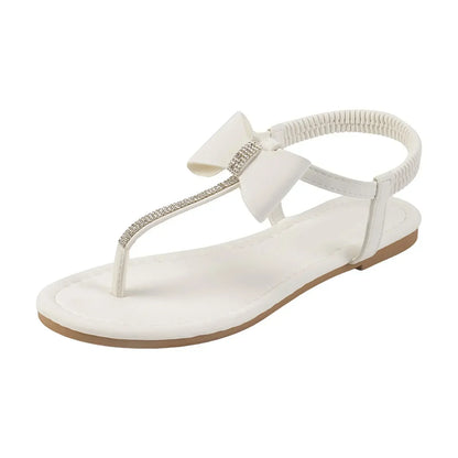 Women's Rhinestone Flat Sandals