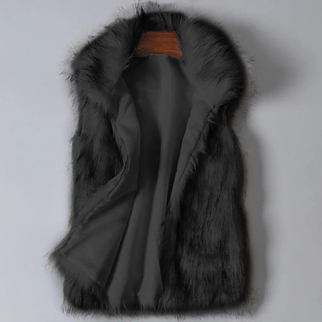 Women's Faux Fur Vest