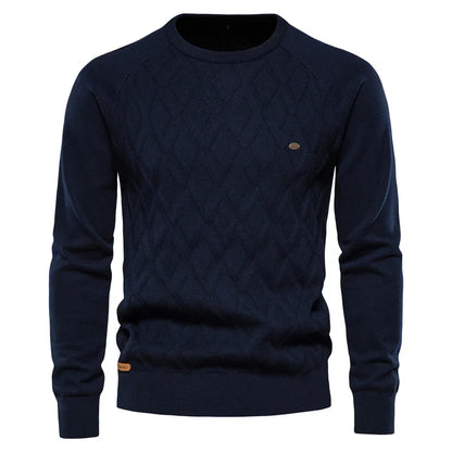 Classic Plaid Men's Sweater