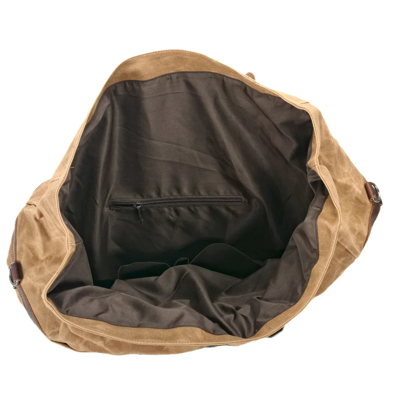 Vintage Leather Look Tote Bag