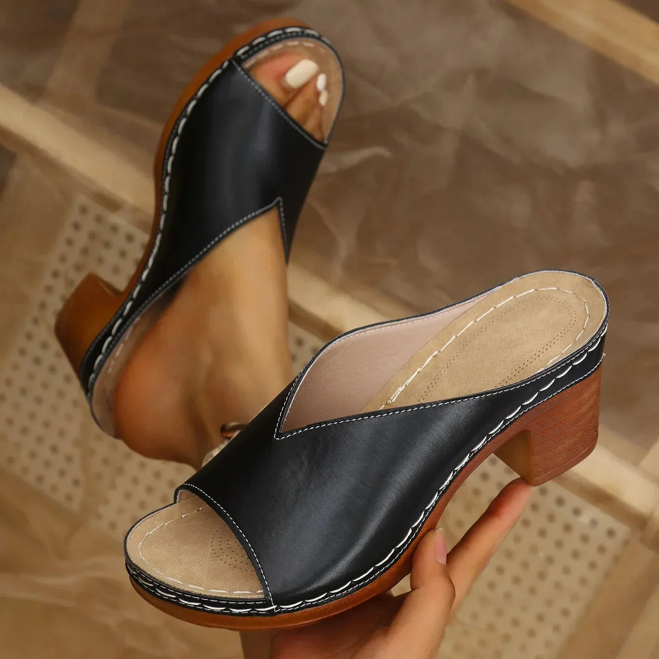 Stylish Ankle Strap Sandals