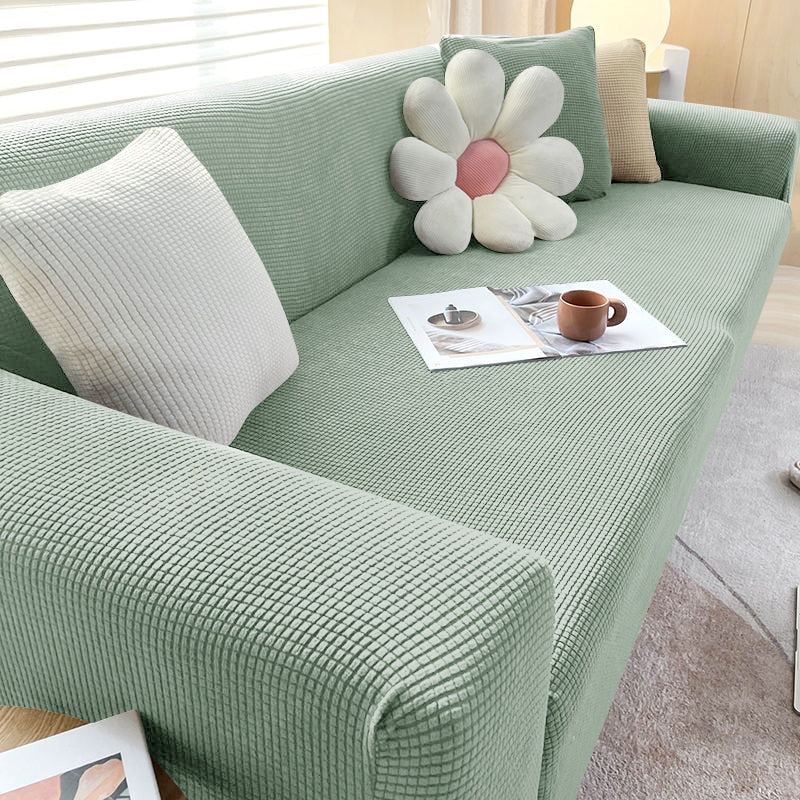 Stretch Sofa Slipcover Non-Slip Fabric Protector