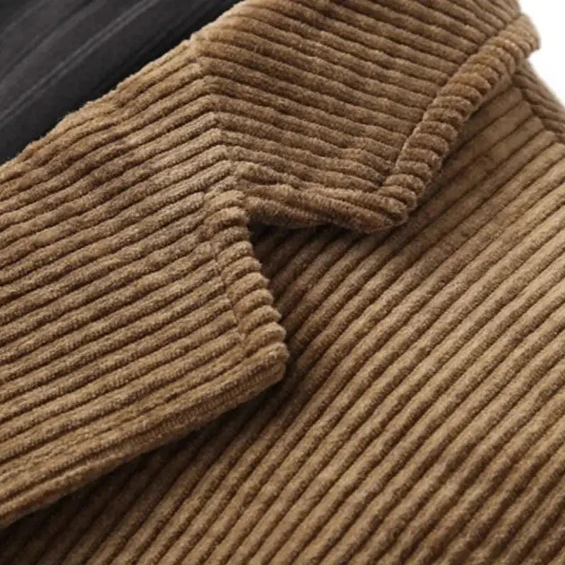 Rugged Textured Men's Blazer