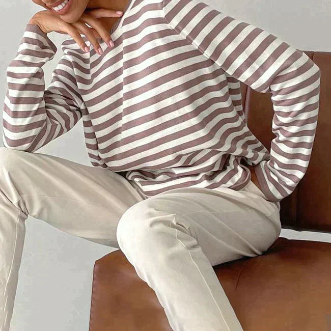 Elegant Striped Summer T-Shirt