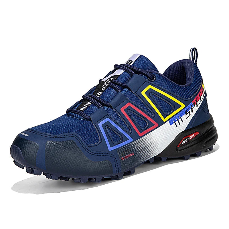 Comfortable Bike Shoes for Men Non-Slip Hiking Sneakers