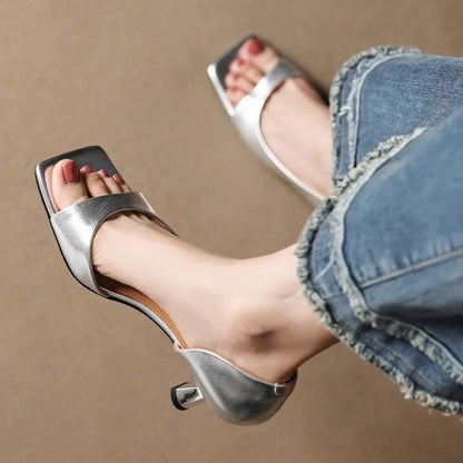 Vasanti Women's Leather High Heels
