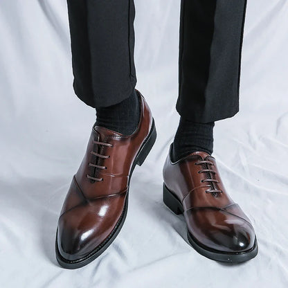 Classic Brown Leather Shoes
